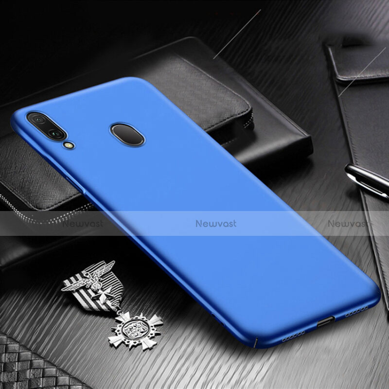 Hard Rigid Plastic Matte Finish Case Back Cover M01 for Samsung Galaxy A30 Blue