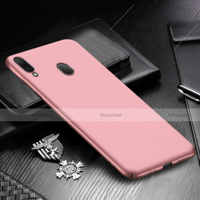 Hard Rigid Plastic Matte Finish Case Back Cover M01 for Samsung Galaxy A30 Rose Gold