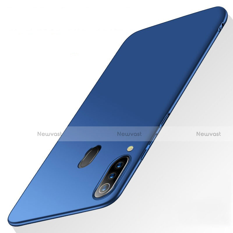 Hard Rigid Plastic Matte Finish Case Back Cover M01 for Samsung Galaxy A60 Blue