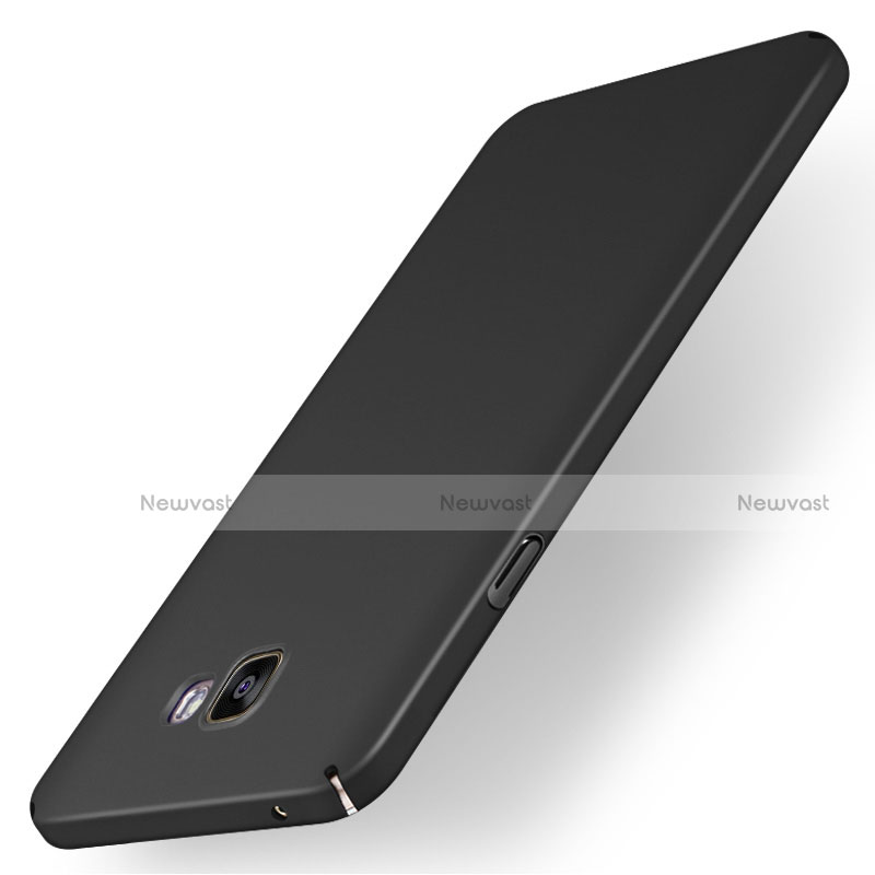 Hard Rigid Plastic Matte Finish Case Back Cover M01 for Samsung Galaxy A7 (2016) A7100 Black
