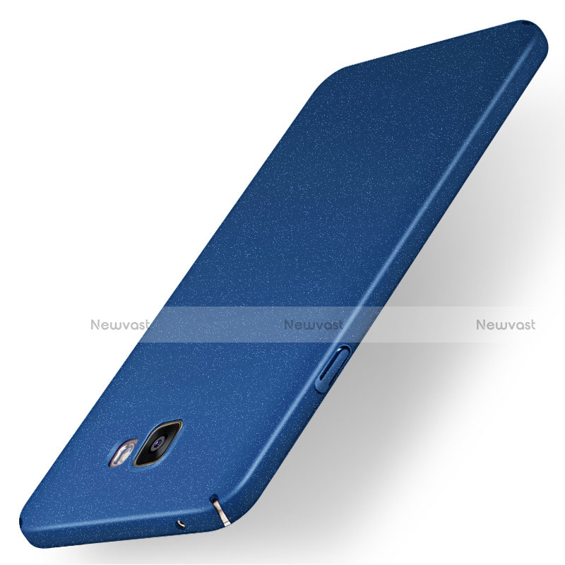 Hard Rigid Plastic Matte Finish Case Back Cover M01 for Samsung Galaxy A7 (2016) A7100 Blue