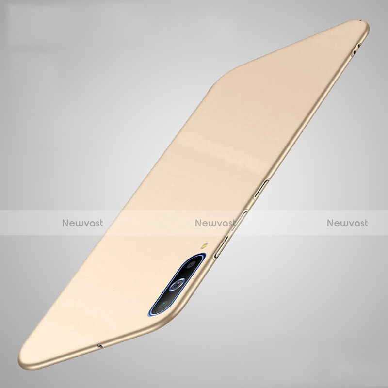 Hard Rigid Plastic Matte Finish Case Back Cover M01 for Samsung Galaxy A70 Gold