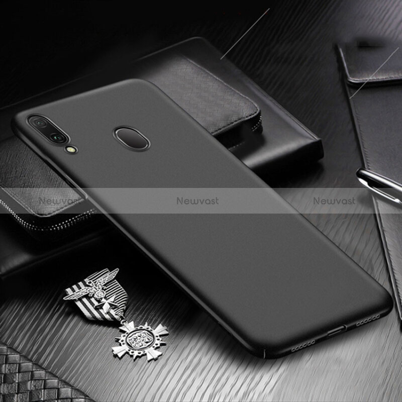 Hard Rigid Plastic Matte Finish Case Back Cover M01 for Samsung Galaxy M10S Black