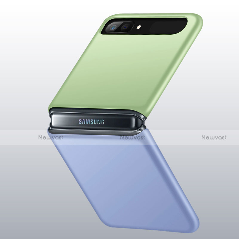 Hard Rigid Plastic Matte Finish Case Back Cover M01 for Samsung Galaxy Z Flip Mixed