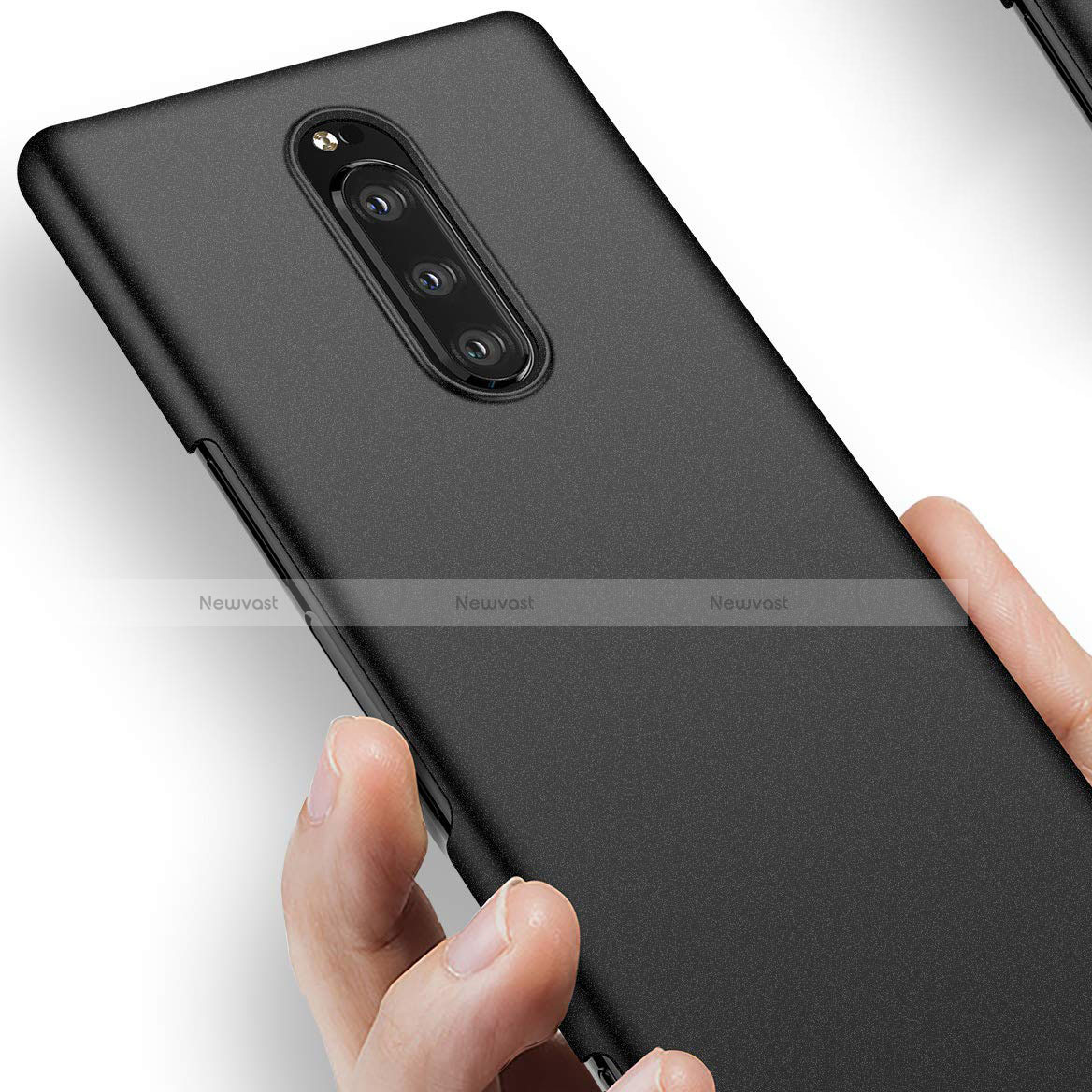 Hard Rigid Plastic Matte Finish Case Back Cover M01 for Sony Xperia 1