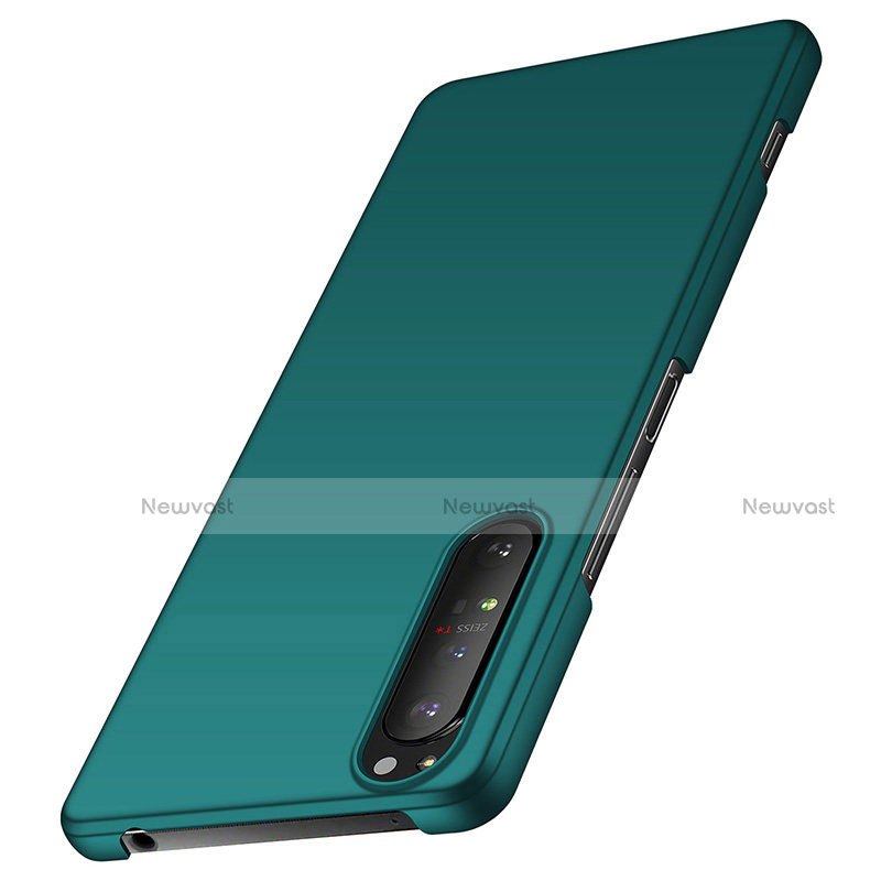 Hard Rigid Plastic Matte Finish Case Back Cover M01 for Sony Xperia 1 II Green