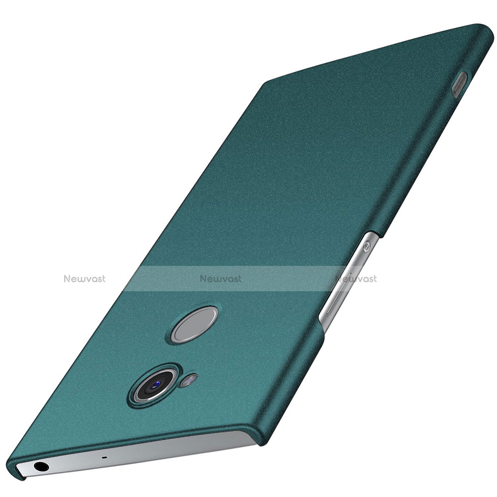 Hard Rigid Plastic Matte Finish Case Back Cover M01 for Sony Xperia XA2 Green