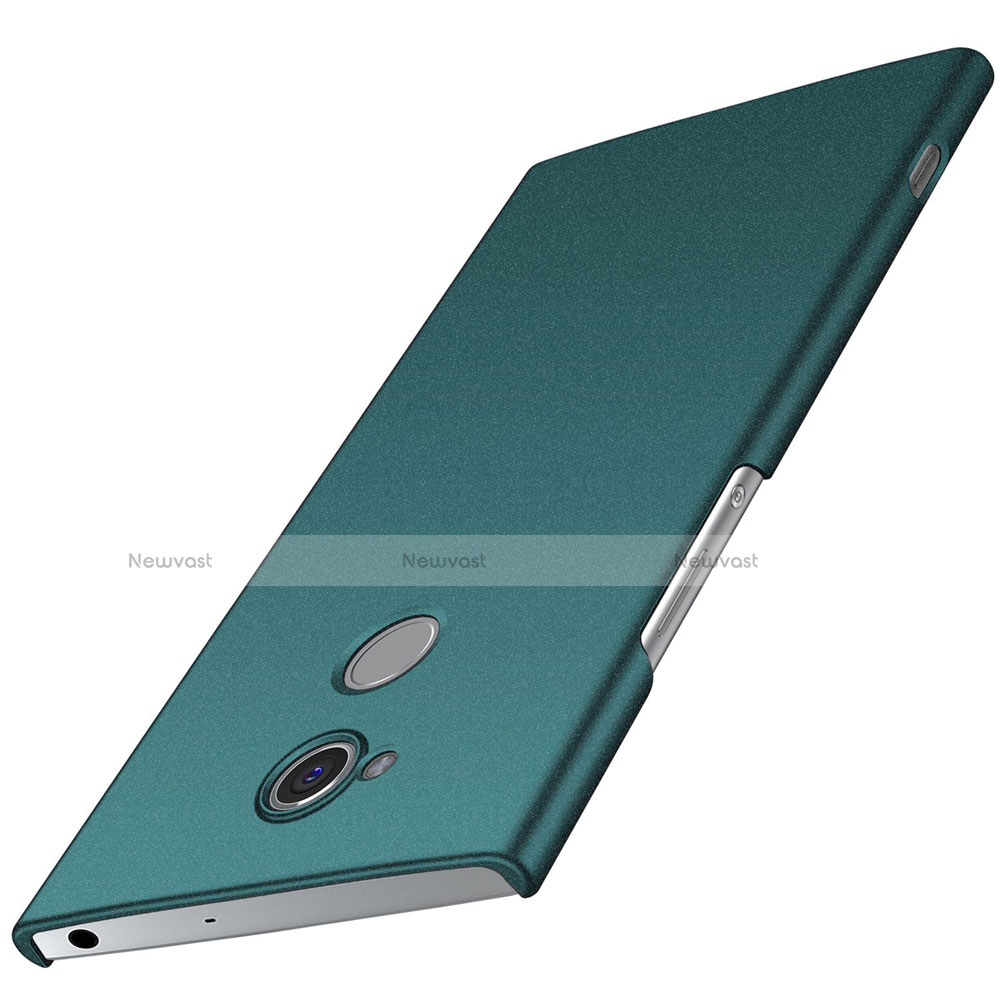 Hard Rigid Plastic Matte Finish Case Back Cover M01 for Sony Xperia XA2 Plus Green