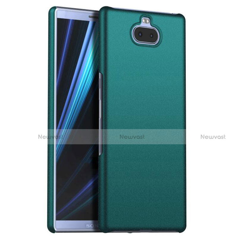 Hard Rigid Plastic Matte Finish Case Back Cover M01 for Sony Xperia XA3 Green