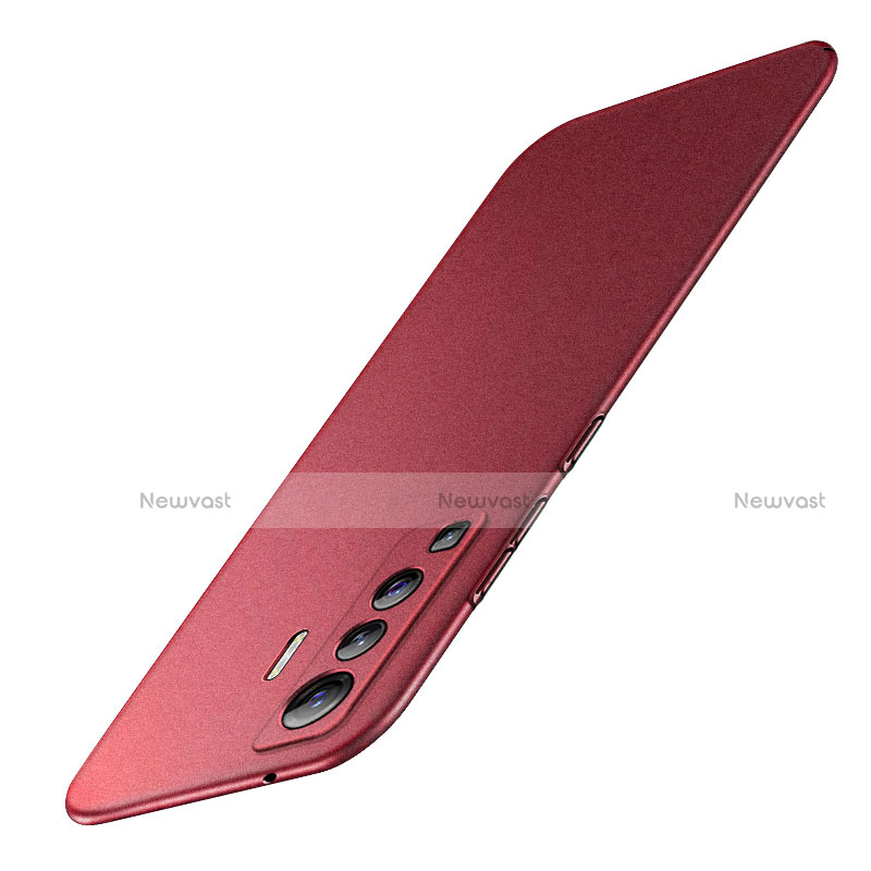 Hard Rigid Plastic Matte Finish Case Back Cover M01 for Vivo X50 5G