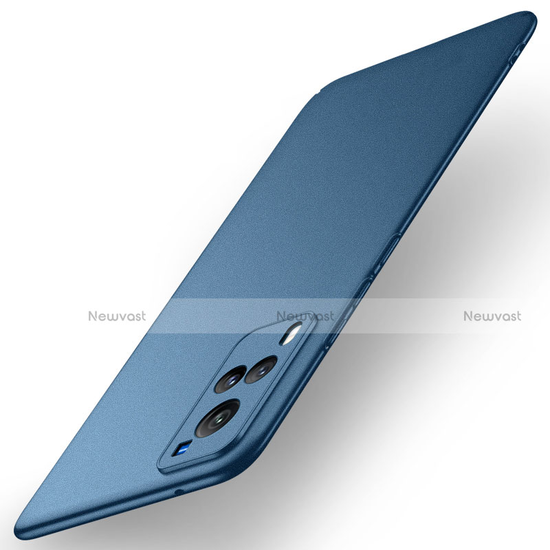 Hard Rigid Plastic Matte Finish Case Back Cover M01 for Vivo X60T 5G Blue