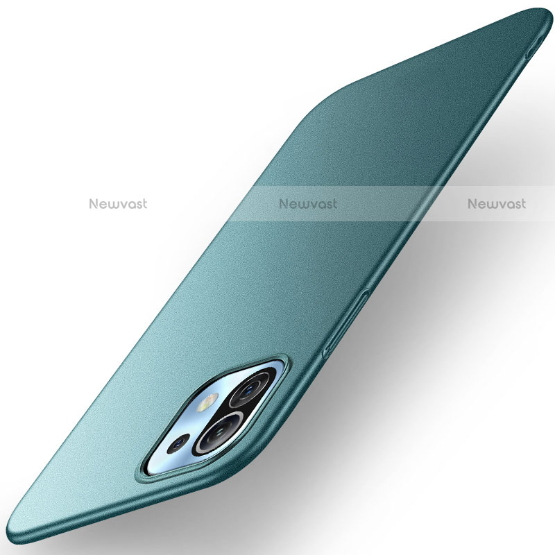 Hard Rigid Plastic Matte Finish Case Back Cover M01 for Xiaomi Mi 11 Lite 5G Green
