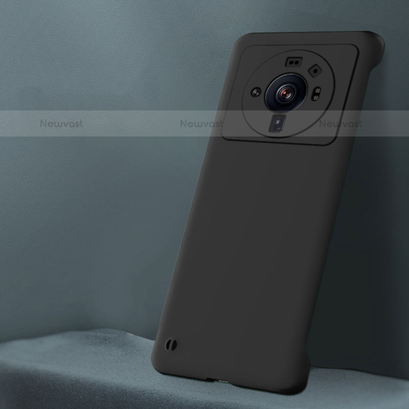 Hard Rigid Plastic Matte Finish Case Back Cover M01 for Xiaomi Mi 12 Ultra 5G Black