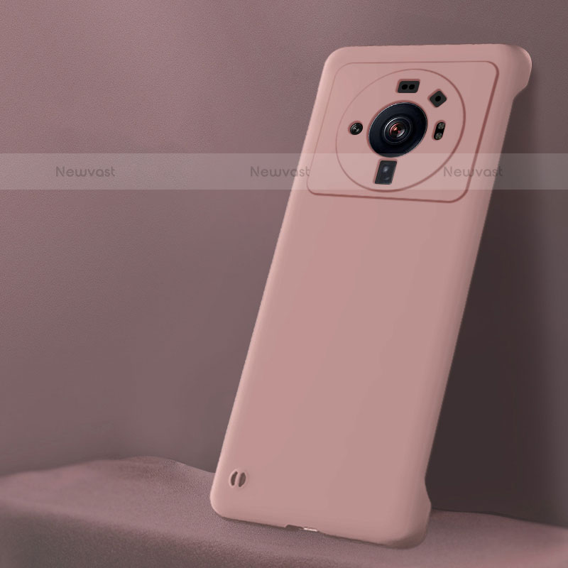 Hard Rigid Plastic Matte Finish Case Back Cover M01 for Xiaomi Mi 12 Ultra 5G Pink