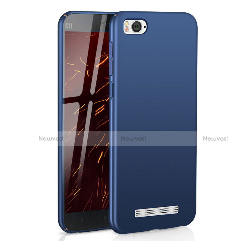 Hard Rigid Plastic Matte Finish Case Back Cover M01 for Xiaomi Mi 4i Blue