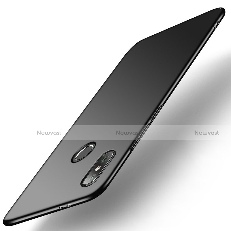 Hard Rigid Plastic Matte Finish Case Back Cover M01 for Xiaomi Mi 6X Black