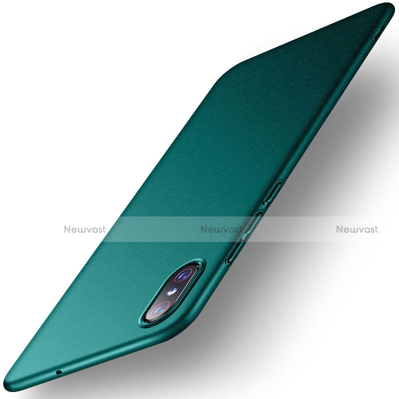 Hard Rigid Plastic Matte Finish Case Back Cover M01 for Xiaomi Mi 8 Explorer Green