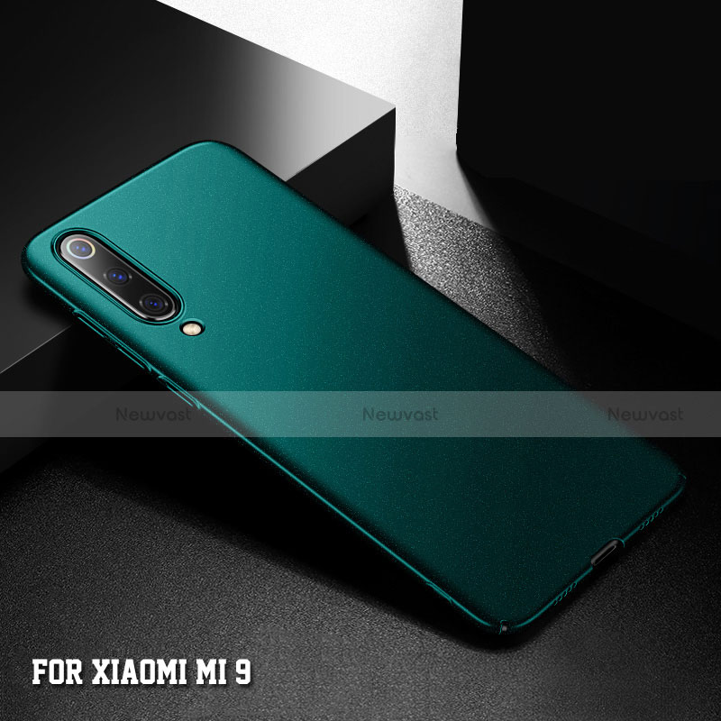 Hard Rigid Plastic Matte Finish Case Back Cover M01 for Xiaomi Mi 9 Green