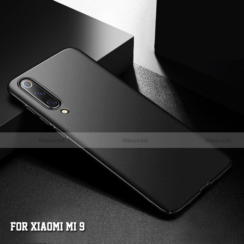 Hard Rigid Plastic Matte Finish Case Back Cover M01 for Xiaomi Mi 9 SE Black