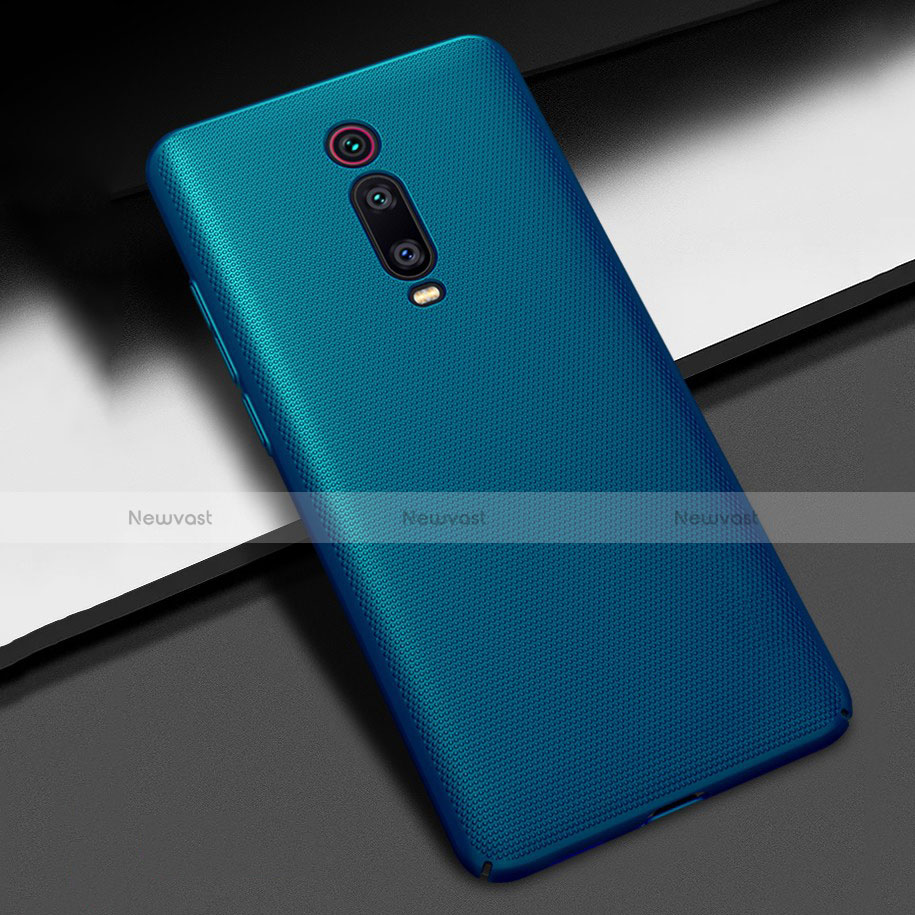 Hard Rigid Plastic Matte Finish Case Back Cover M01 for Xiaomi Mi 9T Blue