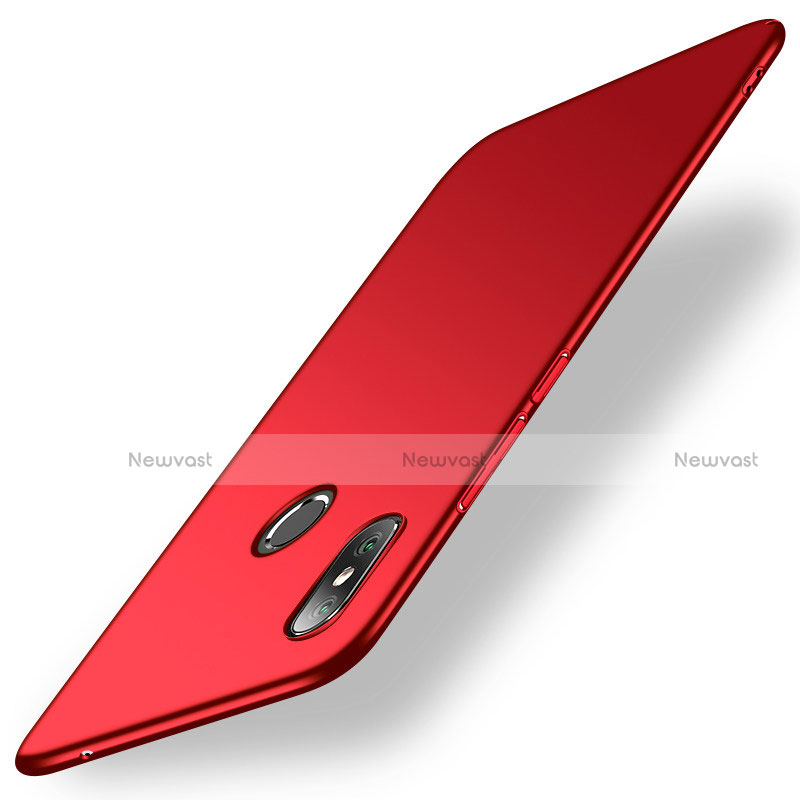 Hard Rigid Plastic Matte Finish Case Back Cover M01 for Xiaomi Mi Mix 2S Red