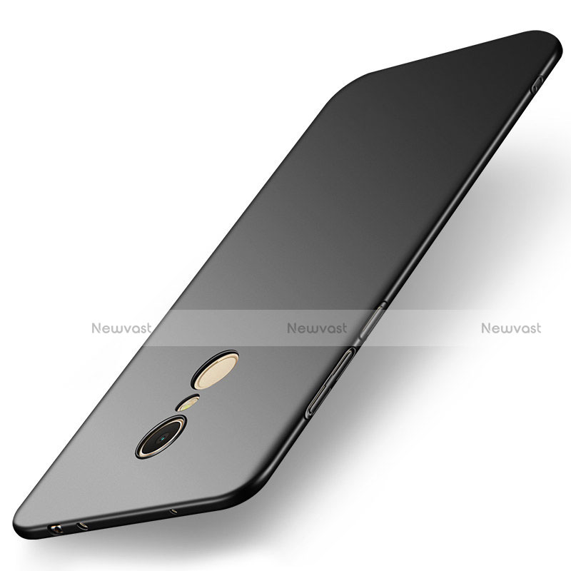Hard Rigid Plastic Matte Finish Case Back Cover M01 for Xiaomi Redmi 5 Black