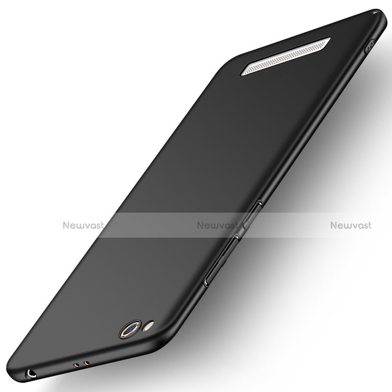 Hard Rigid Plastic Matte Finish Case Back Cover M01 for Xiaomi Redmi 5A Black