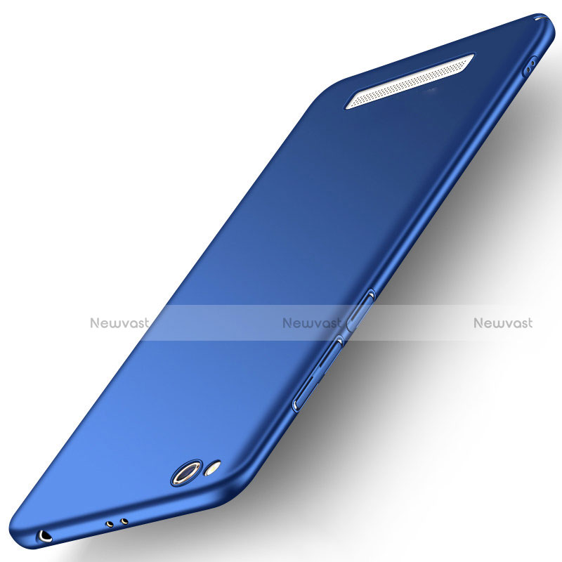 Hard Rigid Plastic Matte Finish Case Back Cover M01 for Xiaomi Redmi 5A Blue