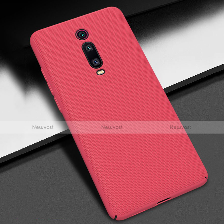 Hard Rigid Plastic Matte Finish Case Back Cover M01 for Xiaomi Redmi K20 Pro Red