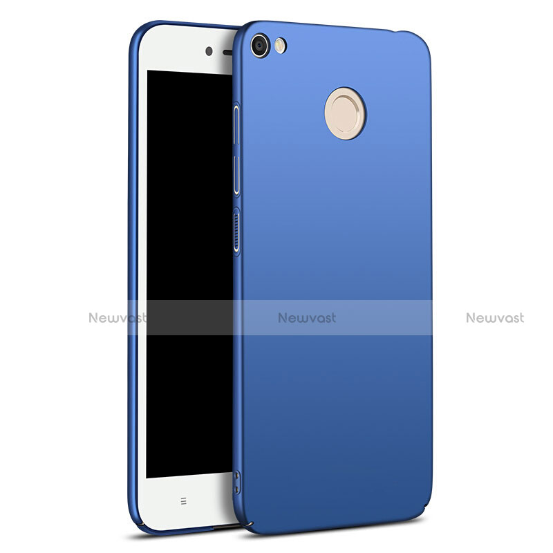 Hard Rigid Plastic Matte Finish Case Back Cover M01 for Xiaomi Redmi Note 5A Pro Blue