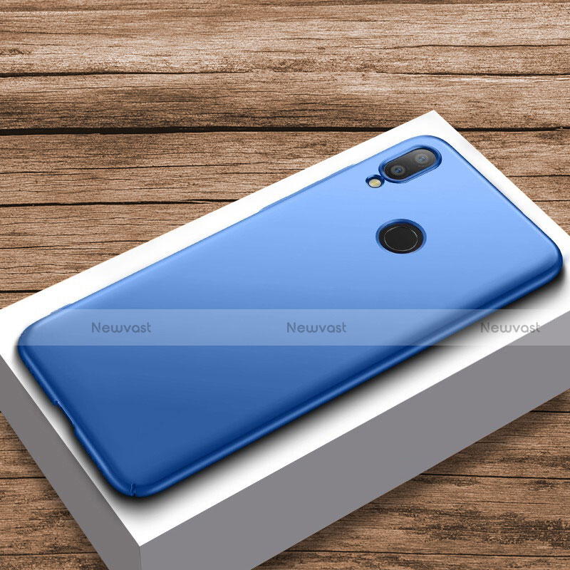 Hard Rigid Plastic Matte Finish Case Back Cover M01 for Xiaomi Redmi Note 7 Pro Blue