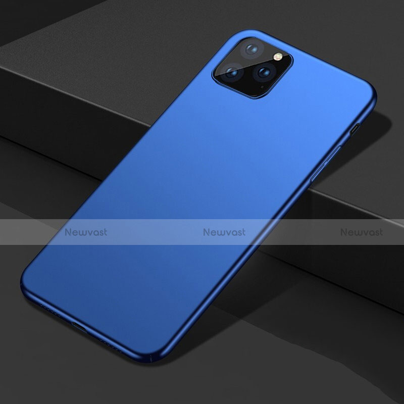 Hard Rigid Plastic Matte Finish Case Back Cover M02 for Apple iPhone 11 Pro Max Blue