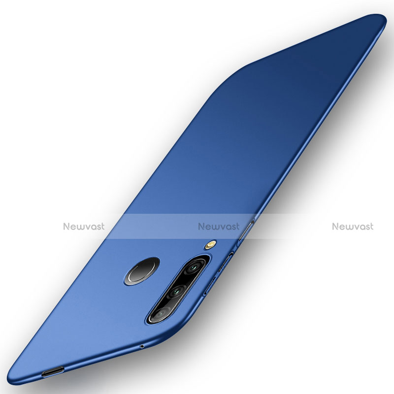 Hard Rigid Plastic Matte Finish Case Back Cover M02 for Huawei Enjoy 10 Plus Blue