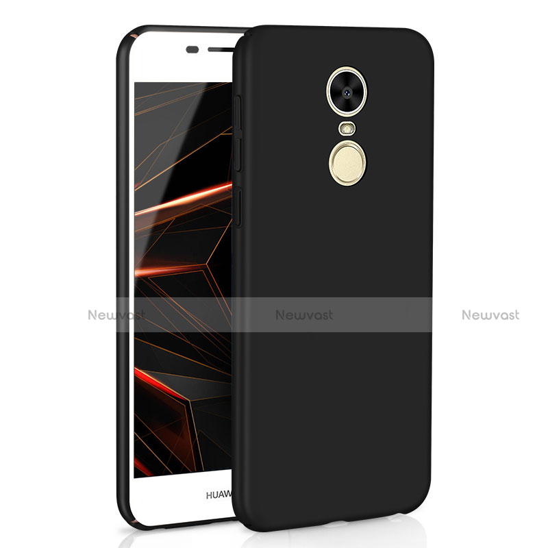 Hard Rigid Plastic Matte Finish Case Back Cover M02 for Huawei Enjoy 6 Black