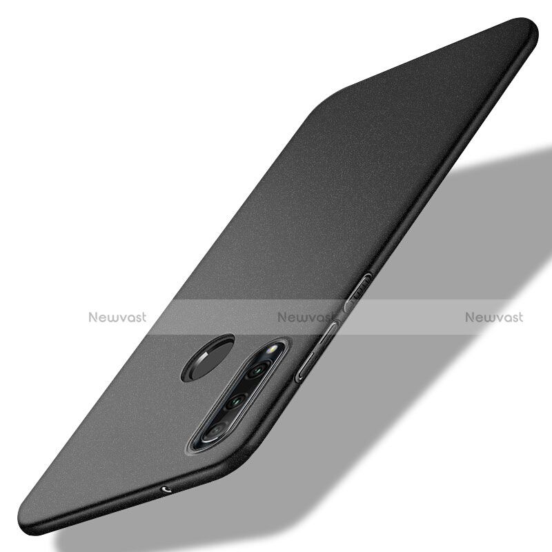 Hard Rigid Plastic Matte Finish Case Back Cover M02 for Huawei Honor 20 Lite Black