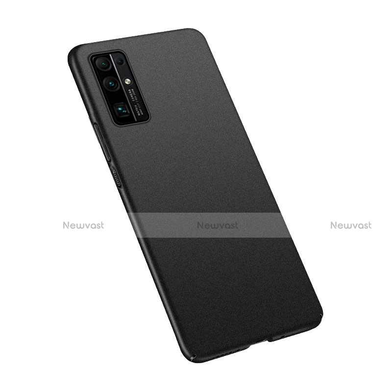 Hard Rigid Plastic Matte Finish Case Back Cover M02 for Huawei Honor 30 Black