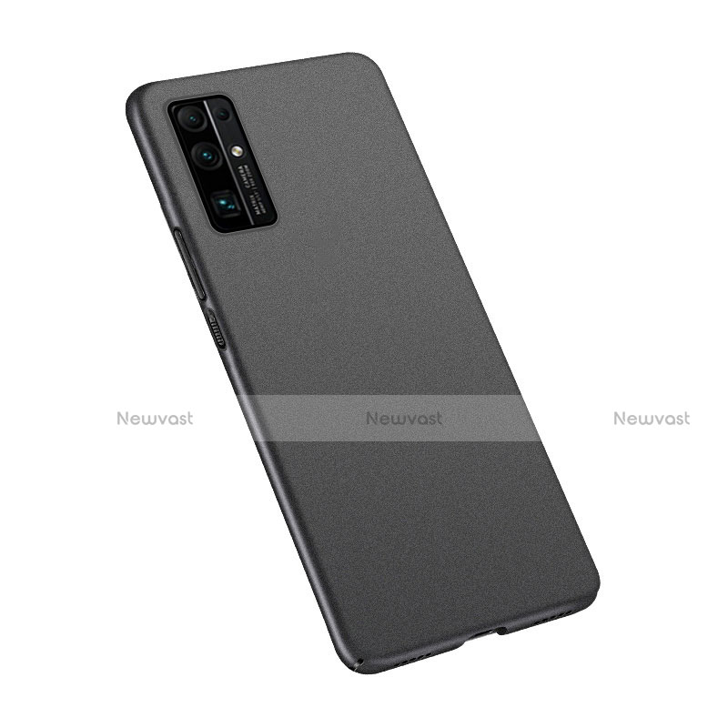 Hard Rigid Plastic Matte Finish Case Back Cover M02 for Huawei Honor 30 Gray