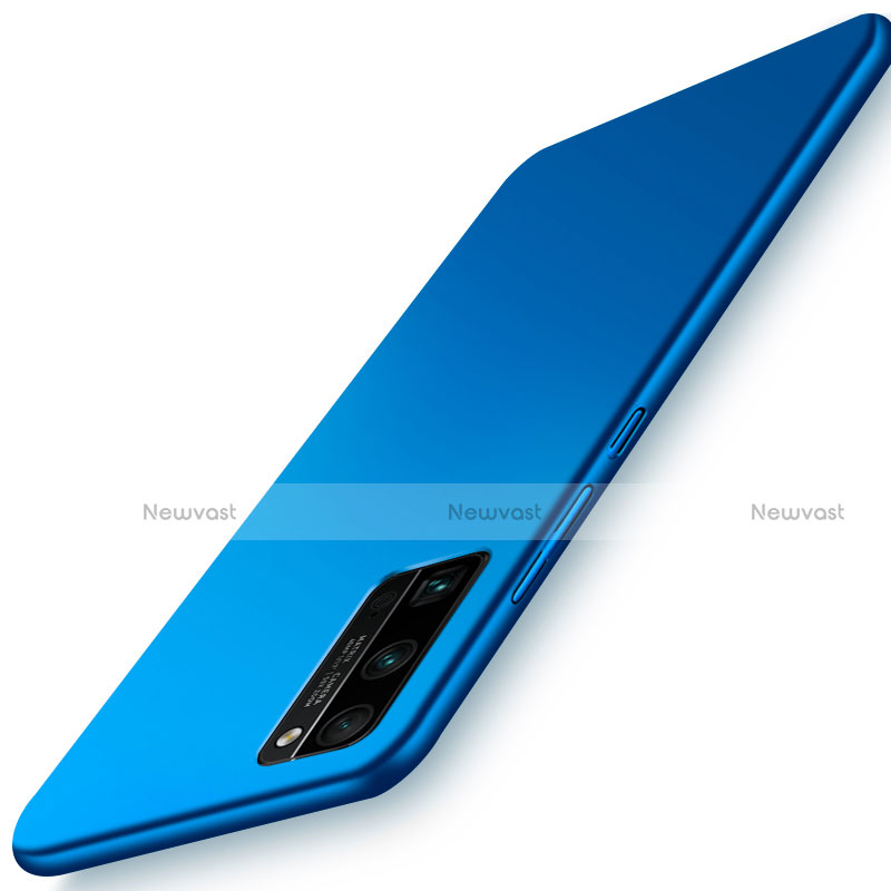 Hard Rigid Plastic Matte Finish Case Back Cover M02 for Huawei Honor 30 Pro Blue