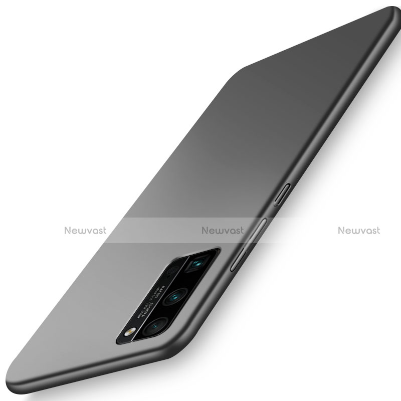 Hard Rigid Plastic Matte Finish Case Back Cover M02 for Huawei Honor 30 Pro+ Plus Black