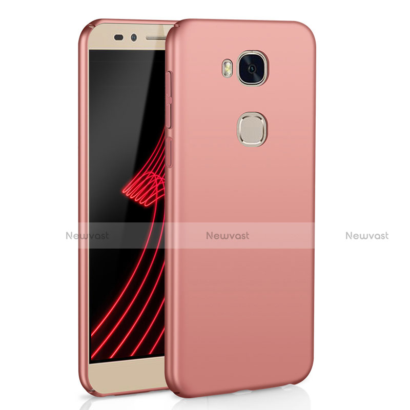 Hard Rigid Plastic Matte Finish Case Back Cover M02 for Huawei Honor Play 5X Rose Gold