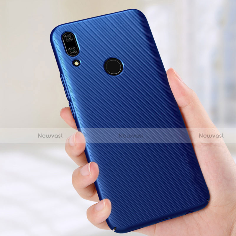 Hard Rigid Plastic Matte Finish Case Back Cover M02 for Huawei P Smart Z Blue