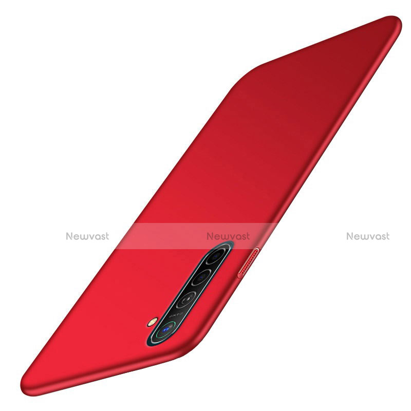 Hard Rigid Plastic Matte Finish Case Back Cover M02 for Oppo K5 Red