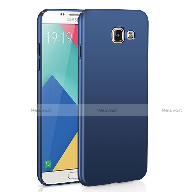 Hard Rigid Plastic Matte Finish Case Back Cover M02 for Samsung Galaxy A9 (2016) A9000 Blue