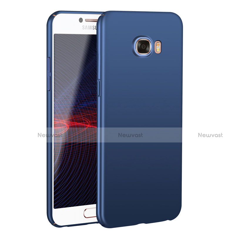 Hard Rigid Plastic Matte Finish Case Back Cover M02 for Samsung Galaxy C5 SM-C5000 Blue