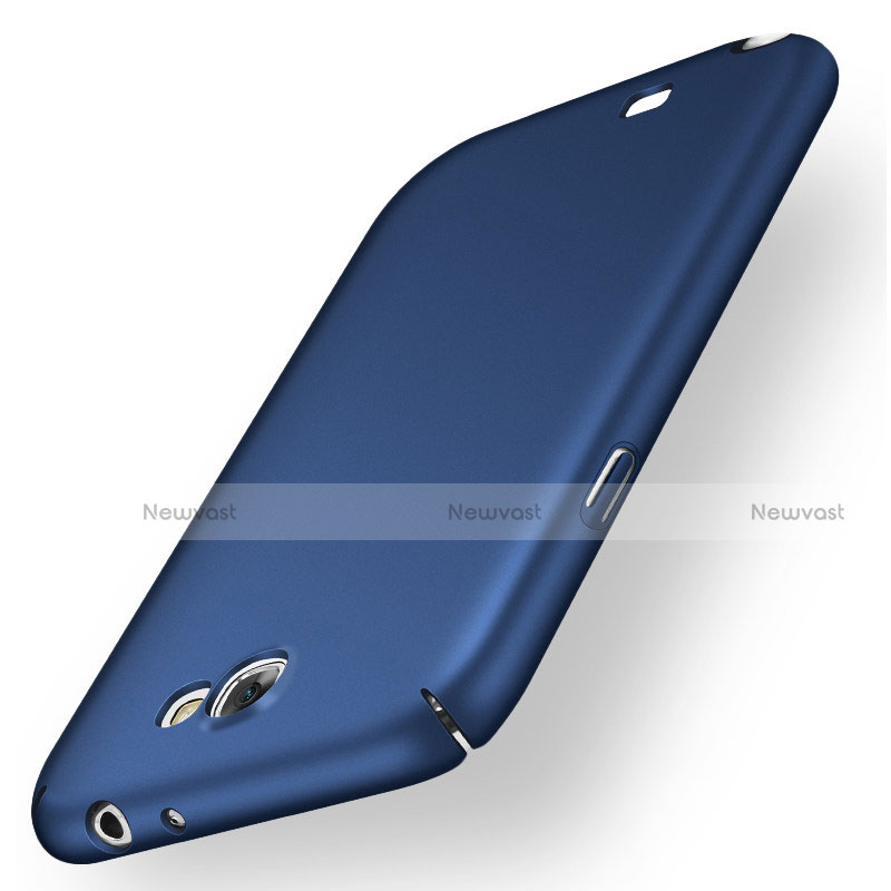Hard Rigid Plastic Matte Finish Case Back Cover M02 for Samsung Galaxy Note 2 N7100 N7105 Blue