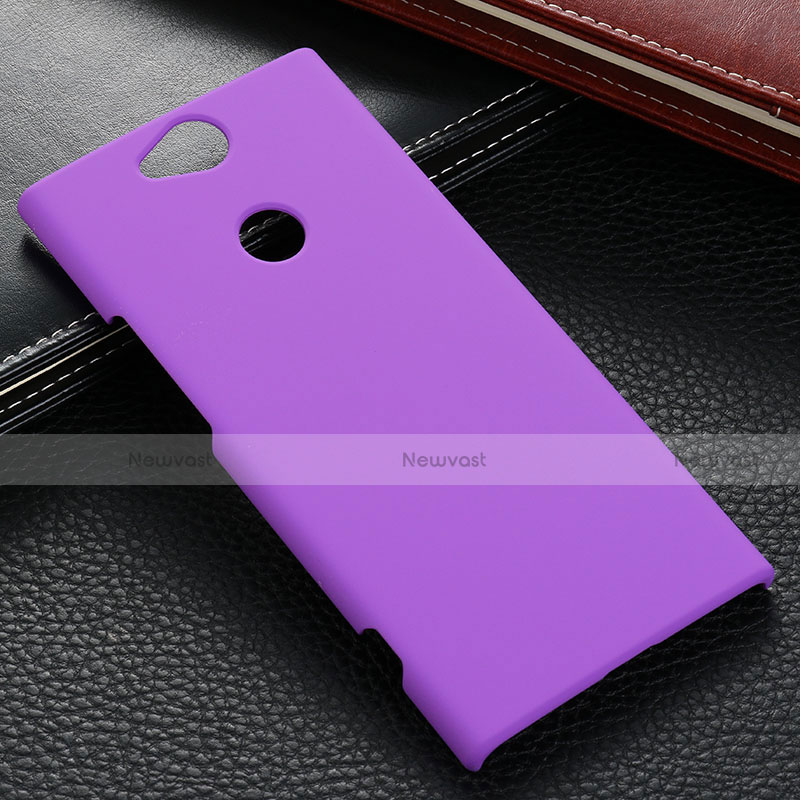 Hard Rigid Plastic Matte Finish Case Back Cover M02 for Sony Xperia XA2 Plus