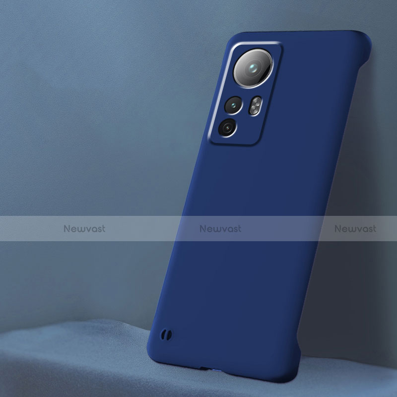 Hard Rigid Plastic Matte Finish Case Back Cover M02 for Xiaomi Mi 12 5G Blue