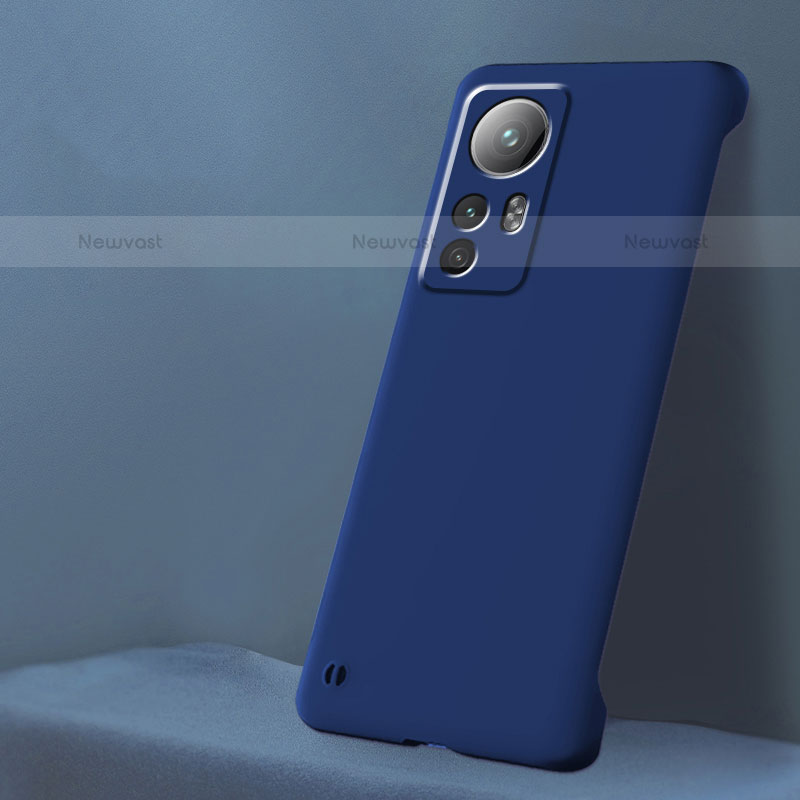 Hard Rigid Plastic Matte Finish Case Back Cover M02 for Xiaomi Mi 12X 5G Blue