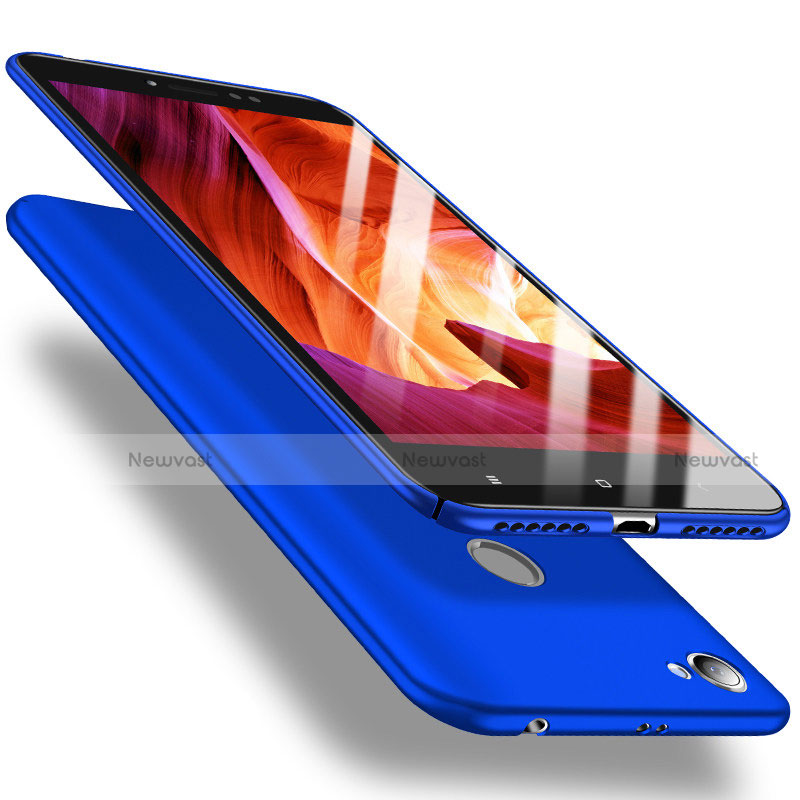 Hard Rigid Plastic Matte Finish Case Back Cover M02 for Xiaomi Redmi Note 5A High Edition Blue