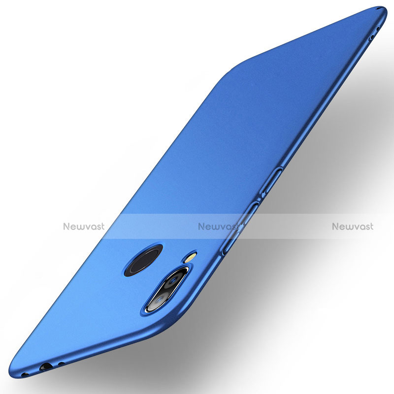 Hard Rigid Plastic Matte Finish Case Back Cover M02 for Xiaomi Redmi Note 7 Pro Blue